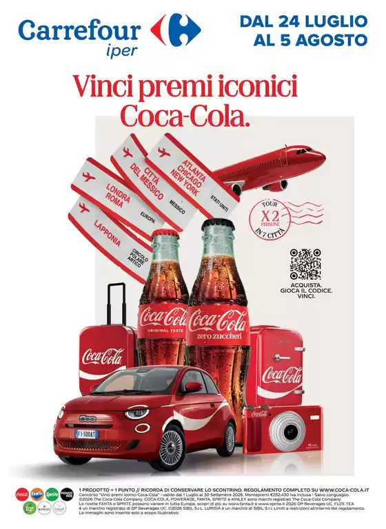 Volantino Carrefour Ipermercati | Speciale Coca-Cola | 2026-07-01T00:00:00.000Z - 2026-09-30T00:00:00.000Z
