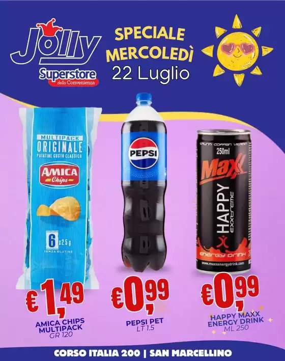 Volantino Jolly Market | Offerte | 2026-07-22T00:00:00.000Z - 2026-07-22T00:00:00.000Z