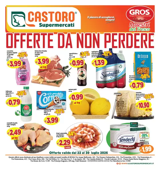 Volantino Il Castoro | Offerte da non perdere | 2026-07-22T00:00:00.000Z - 2026-07-30T00:00:00.000Z