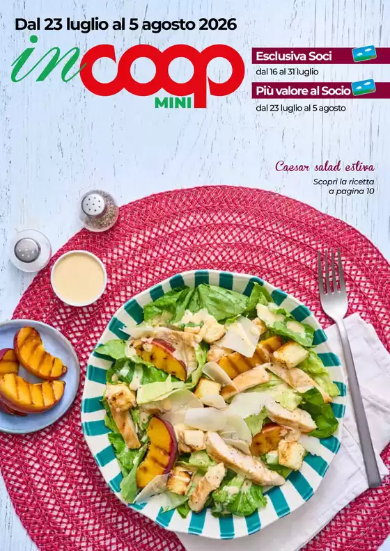 Volantino Coop | Dal 23 luglio al 5 agosto 2026 | 2026-07-23T00:00:00.000Z - 2026-08-05T00:00:00.000Z