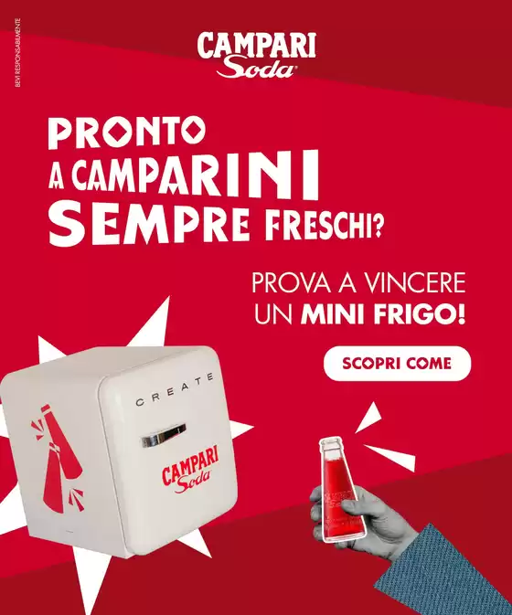 Volantino Campari Soda a Torino | Pronto a camparini sempre freschi? | 2026-09-18T00:00:00.000Z - 2026-10-01T00:00:00.000Z
