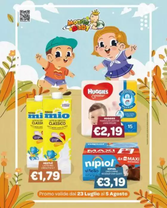 Volantino Mondo Baby a San Pietro di Feletto | Offerte Mondo Baby | 2026-07-23T00:00:00.000Z - 2026-08-05T00:00:00.000Z