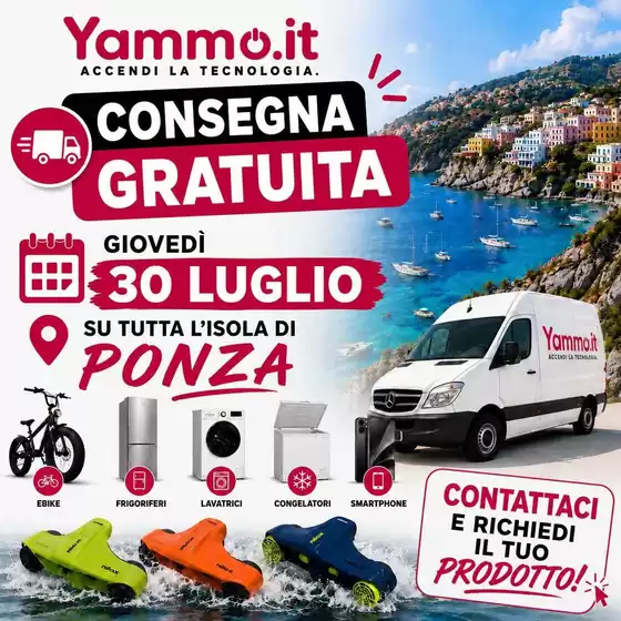 Volantino Yammo a Sant'Omero | Consegna gratuita | 2026-07-30T00:00:00.000Z - 2026-07-30T00:00:00.000Z