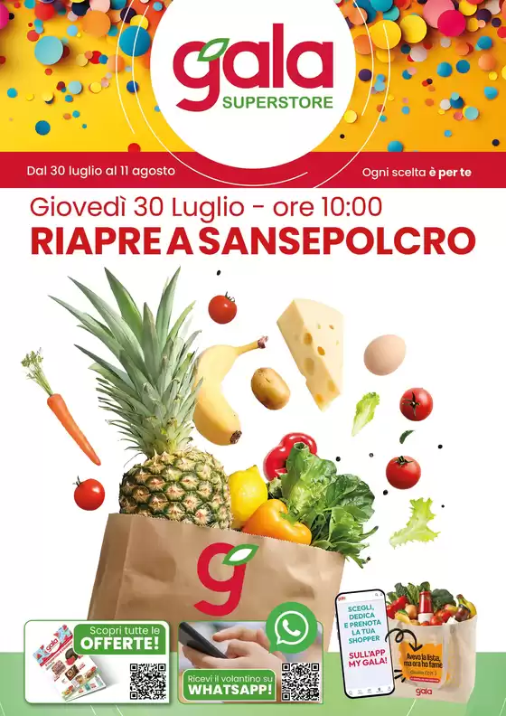 Volantino Gala | Riapre a sansepolcro | 2026-07-29T00:00:00.000Z - 2026-08-10T00:00:00.000Z