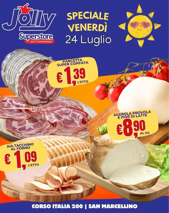 Volantino Jolly Market | Offerte | 2026-07-24T00:00:00.000Z - 2026-07-24T00:00:00.000Z