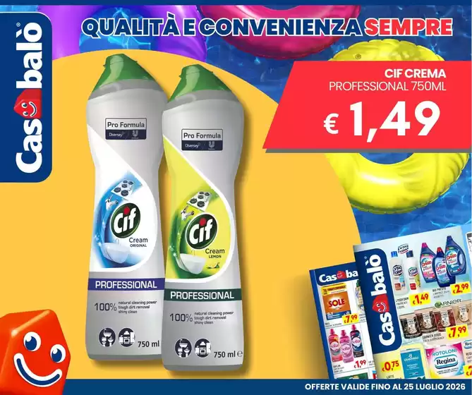 Volantino Casabalò a Formello | Offerte Casabalò | 2026-07-24T00:00:00.000Z - 2026-07-25T00:00:00.000Z