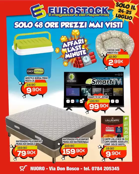 Volantino Eurostock a Formello | Solo il 24-25 luglio | 2026-07-24T00:00:00.000Z - 2026-07-25T00:00:00.000Z