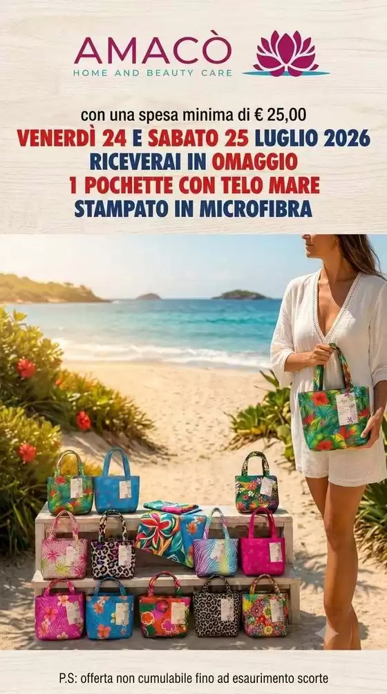 Volantino Amacò | Offerte Negozi Prode | 2026-07-24T00:00:00.000Z - 2026-07-25T00:00:00.000Z
