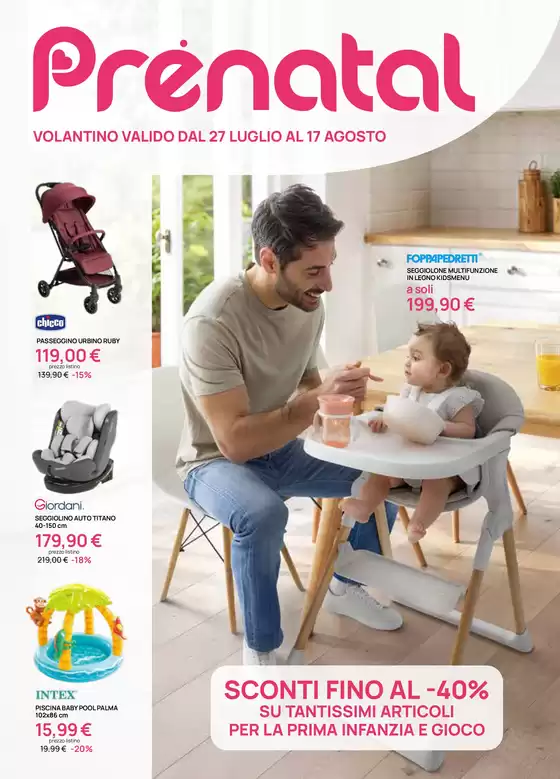 Volantino Prenatal a Pieve Ligure | Summer Luglio | 2026-07-27T00:00:00.000Z - 2026-08-17T00:00:00.000Z