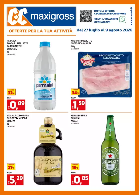 Volantino C+C | Offerte per la tua attivita | 2026-07-27T00:00:00.000Z - 2026-08-09T00:00:00.000Z