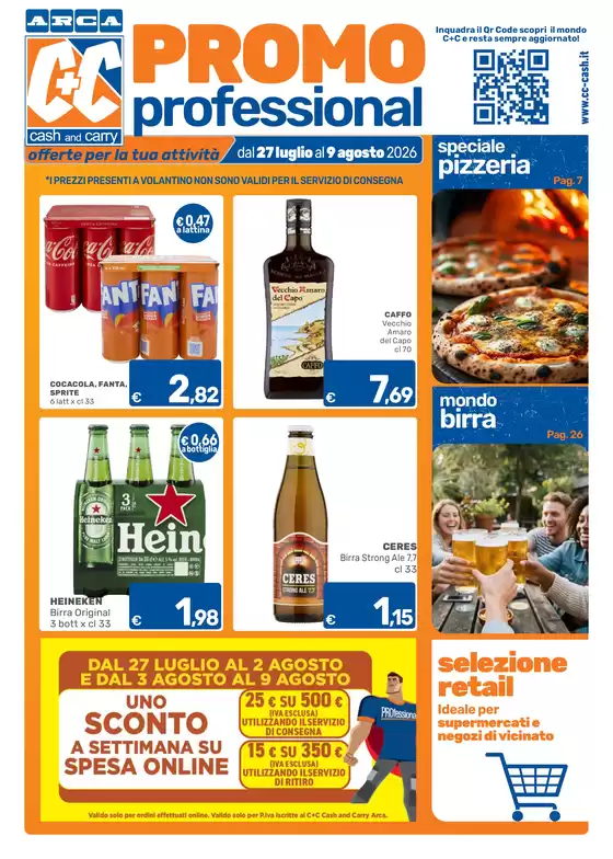 Volantino C+C | Promo professional | 2026-07-27T00:00:00.000Z - 2026-08-09T00:00:00.000Z