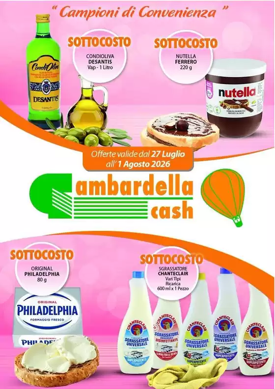 Volantino Gambardella Cash | Le nostre migliori offerte per te | 2026-07-27T00:00:00.000Z - 2026-08-01T00:00:00.000Z