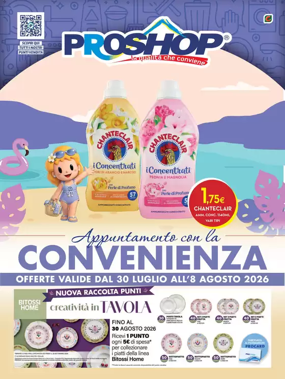 Volantino Proshop | Appuntamento con la convenienza | 2026-07-30T00:00:00.000Z - 2026-08-08T00:00:00.000Z