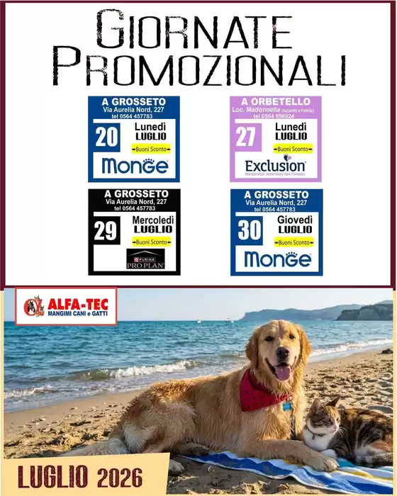 Volantino Alfa Tec | Grandi sconti su prodotti selezionati | 2026-07-20T00:00:00.000Z - 2026-07-30T00:00:00.000Z