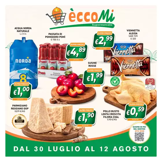 Volantino Eccomi | Eccomi Plus! | 2026-07-30T00:00:00.000Z - 2026-08-12T00:00:00.000Z