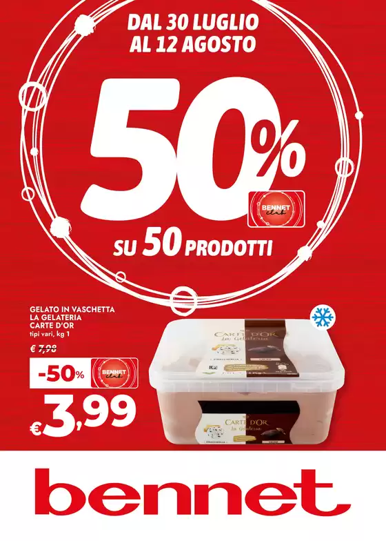 Volantino Bennet a Bruino | 50X50 | 2026-07-30T00:00:00.000Z - 2026-08-12T00:00:00.000Z