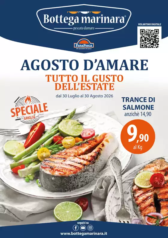 Volantino Panapesca | Agosto d'amare | 2026-07-30T00:00:00.000Z - 2026-08-30T00:00:00.000Z