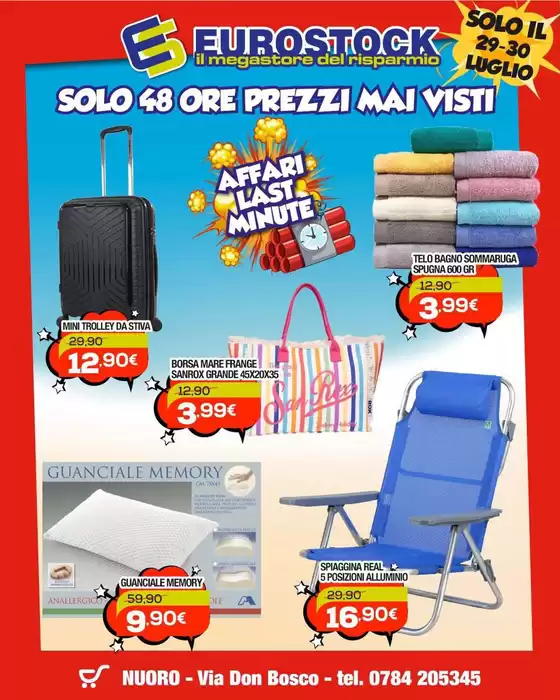 Volantino Eurostock | Solo il 29-30 luglio | 2026-07-29T00:00:00.000Z - 2026-07-30T00:00:00.000Z