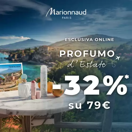 Volantino Marionnaud | Profumo d'estate | 2026-07-29T00:00:00.000Z - 2026-08-09T00:00:00.000Z