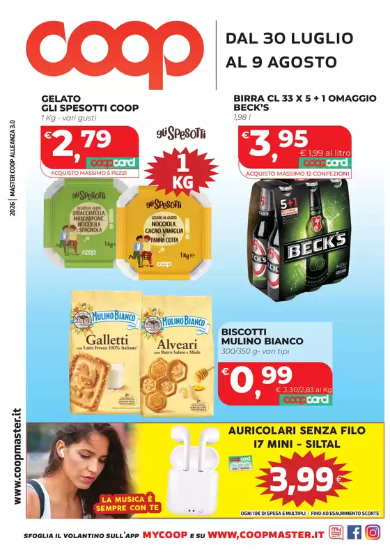 Volantino Coop a Mondolfo | DAL 30 LUGLIO AL 9 AGOSTO | 2026-07-30T00:00:00.000Z - 2026-08-09T00:00:00.000Z