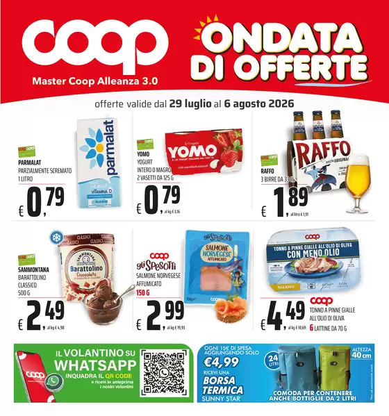 Volantino Coop a Napoli | Ondata di offerte | 2026-07-29T00:00:00.000Z - 2026-08-06T00:00:00.000Z