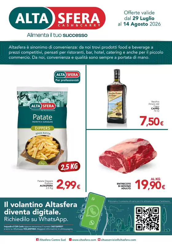 Volantino Altasfera | Alimenta il tuo successo | 2026-07-29T00:00:00.000Z - 2026-08-14T00:00:00.000Z