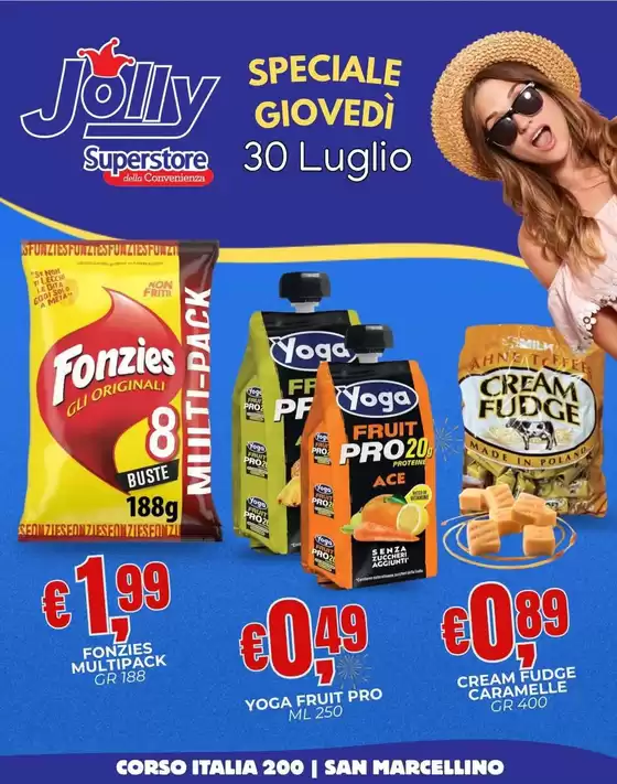 Volantino Jolly Market | Offerte | 2026-07-30T00:00:00.000Z - 2026-07-30T00:00:00.000Z