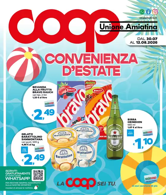 Volantino Coop | CONVENIENZA D’ESTATE | 2026-07-30T00:00:00.000Z - 2026-08-12T00:00:00.000Z