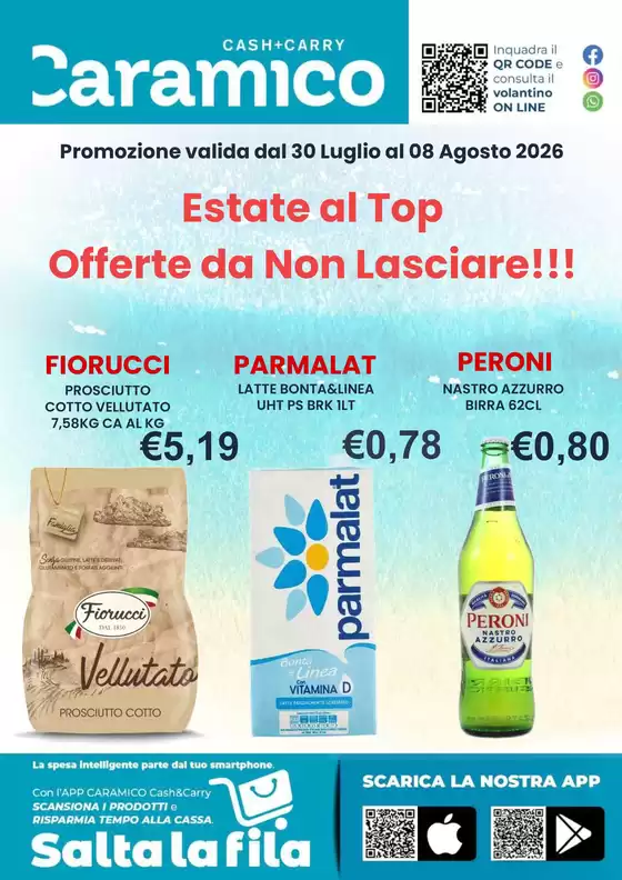 Volantino Caramico a Caltanissetta | Estate al Top Offerte da Non Lasciare!!! | 2026-07-30T00:00:00.000Z - 2026-08-08T00:00:00.000Z