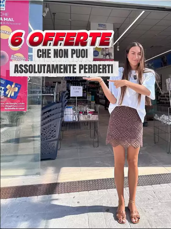 Volantino Gemar Detersivi a Cesenatico | Offerte per cacciatori di affari | 2026-07-30T00:00:00.000Z - 2026-08-03T00:00:00.000Z