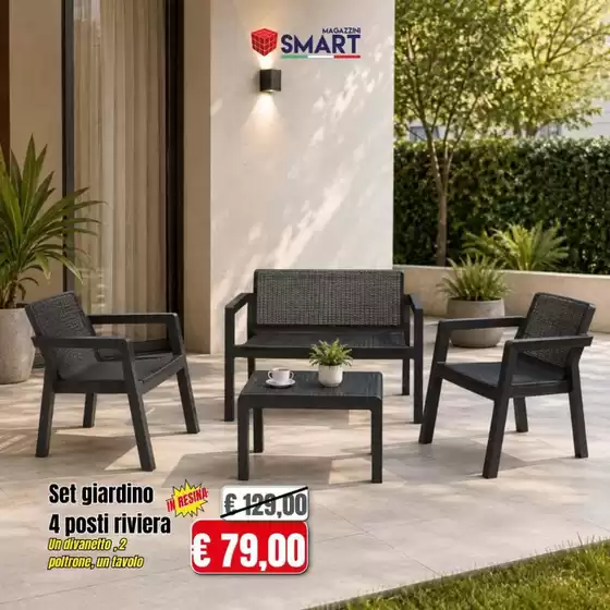 Volantino Magazzini Smart a Bisacquino | Offerte | 2026-07-30T00:00:00.000Z - 2026-08-09T00:00:00.000Z