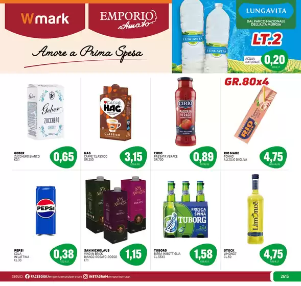 Volantino Emporio Amato | VALIDO FINO AL 19 AGOSTO | 2026-07-30T00:00:00.000Z - 2026-08-19T00:00:00.000Z