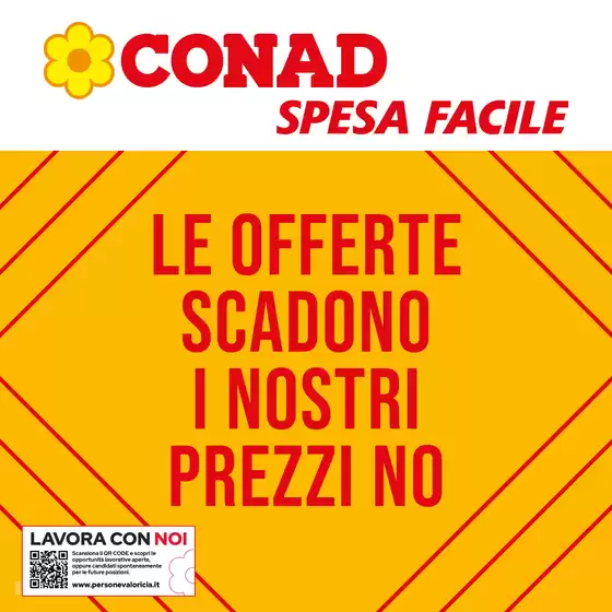 Volantino Spesa Facile | Le offerte scadono i nostri prezzi no. | 2026-08-01T00:00:00.000Z - 2026-08-31T00:00:00.000Z