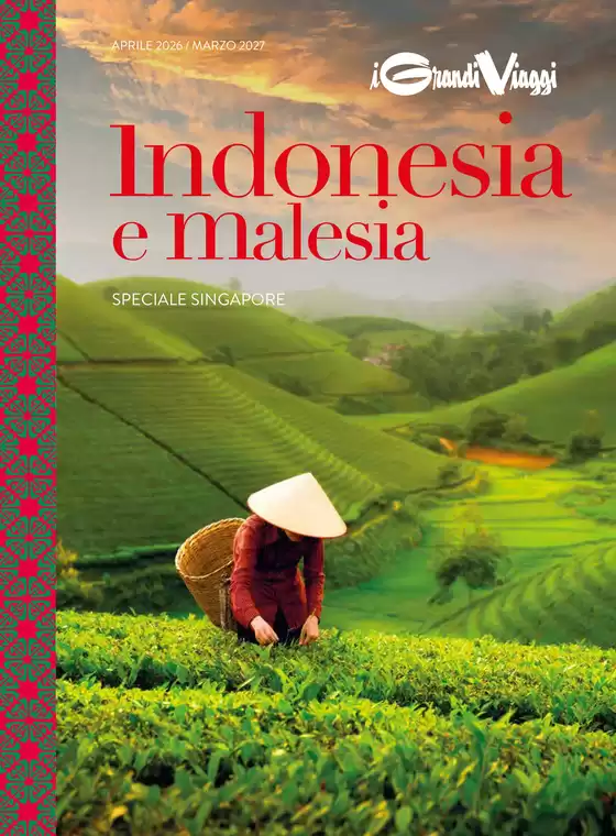 Volantino I Grandi Viaggi a Terlizzi | Indonesia Malesia 2026 2027 | 2026-04-01T00:00:00.000Z - 2027-03-31T00:00:00.000Z