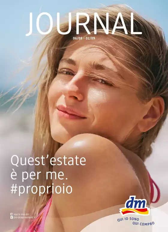 Volantino dm | Quest'estate è per me. | 2026-08-06T00:00:00.000Z - 2026-09-02T00:00:00.000Z