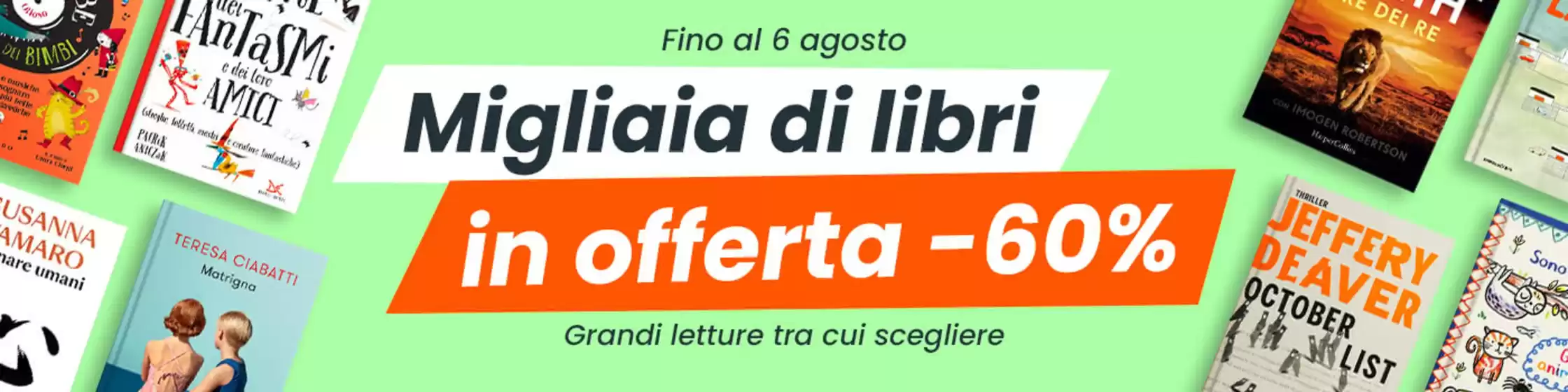 Volantino Libraccio | -60% | 2026-07-31T00:00:00.000Z - 2026-08-06T00:00:00.000Z