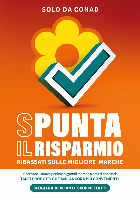 Volantino Margherita Conad | Spunta il Risparmio | 2026-07-31T00:00:00.000Z - 2026-09-30T00:00:00.000Z