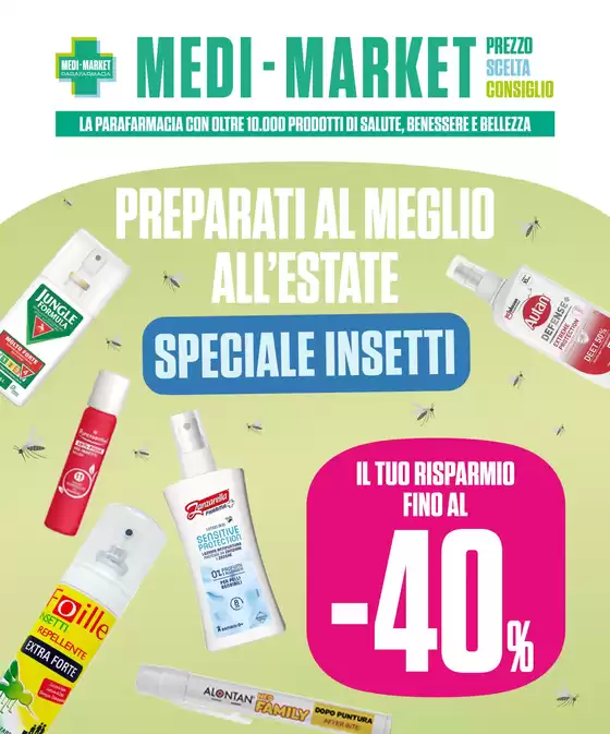 Volantino Medi-Market a Padova | Preparati al meglio all'estate | 2026-08-01T00:00:00.000Z - 2026-08-31T00:00:00.000Z