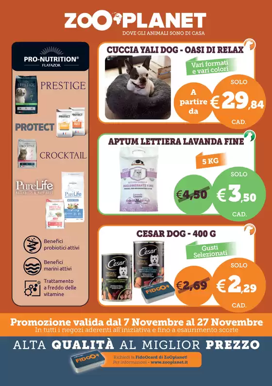 Volantino ZooPlanet | Volantino Zooplanet Novembre | 2026-11-07T00:00:00.000Z - 2026-11-27T00:00:00.000Z