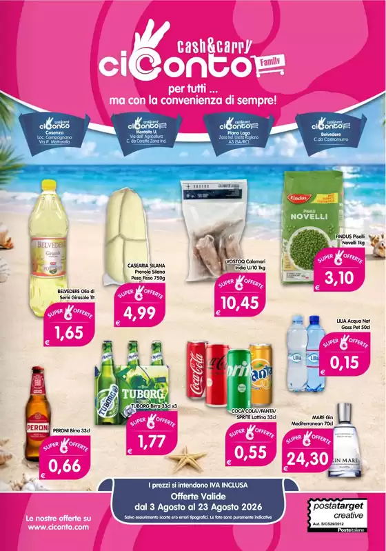 Volantino CiConto | Offerte CiConto | 2026-08-03T00:00:00.000Z - 2026-08-23T00:00:00.000Z