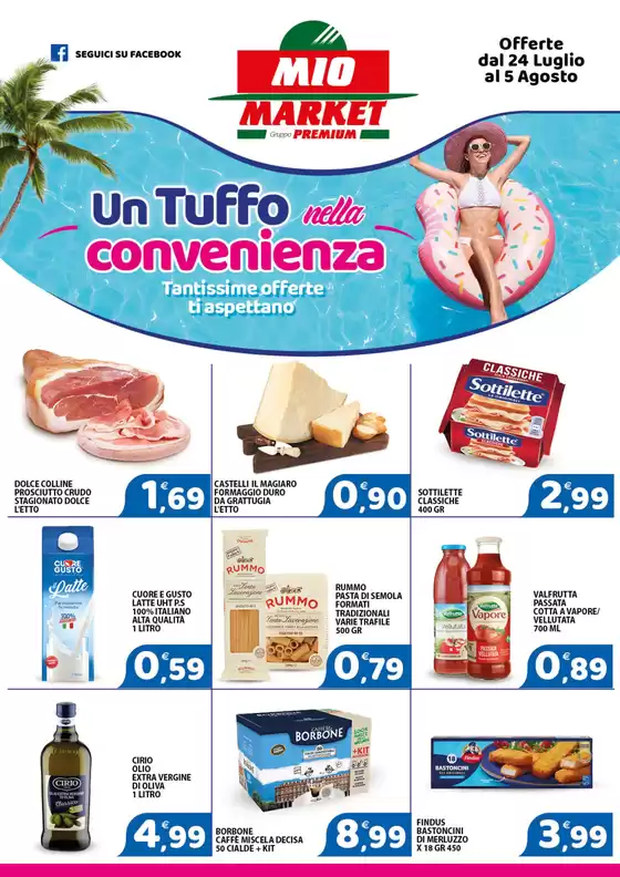 Volantino Premium Supermercati | Un tuffo nella convenienza | 2026-07-24T00:00:00.000Z - 2026-08-05T00:00:00.000Z