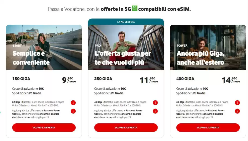 Volantino Vodafone a Sava | Semplice e conveniente | 2026-08-03T00:00:00.000Z - 2026-08-31T00:00:00.000Z