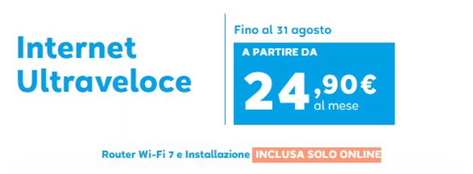 Volantino Eolo | Internet ultraveloce | 2026-08-03T00:00:00.000Z - 2026-08-31T00:00:00.000Z