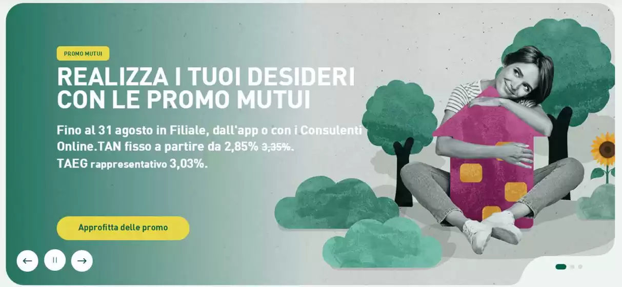 Volantino Banco di Sardegna | Promo mutui | 2026-08-03T00:00:00.000Z - 2026-08-31T00:00:00.000Z