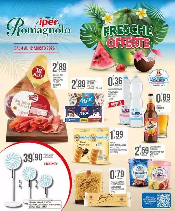 Volantino Iper Romagnolo | Fresche Offerte | 2026-08-04T00:00:00.000Z - 2026-08-12T00:00:00.000Z