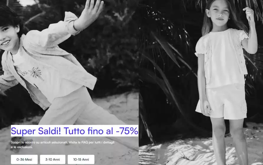 Volantino OVS | Super Saldi! Tutto fino al -75% | 2026-08-03T00:00:00.000Z - 2026-08-31T00:00:00.000Z