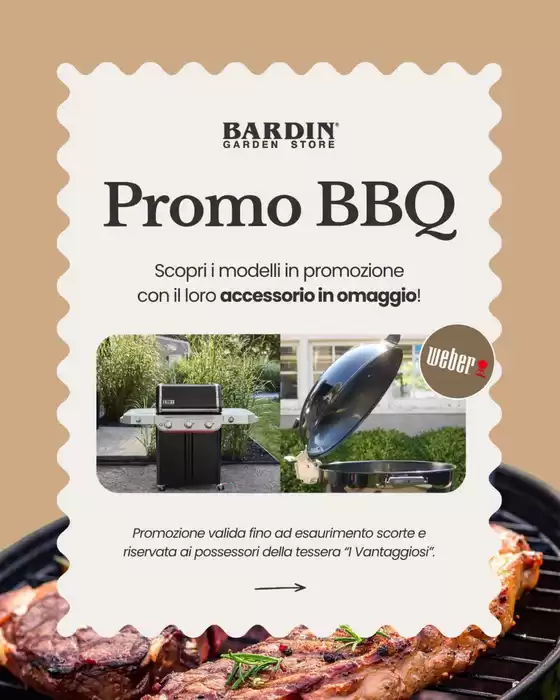 Volantino Bardin Garden Store | Promo BBQ | 2026-08-03T00:00:00.000Z - 2026-08-31T00:00:00.000Z