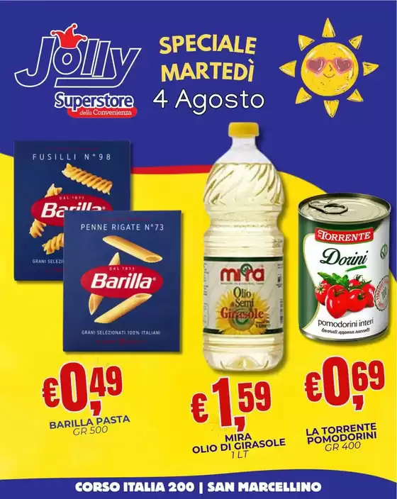Volantino Jolly Market | Offerte | 2026-08-04T00:00:00.000Z - 2026-08-04T00:00:00.000Z