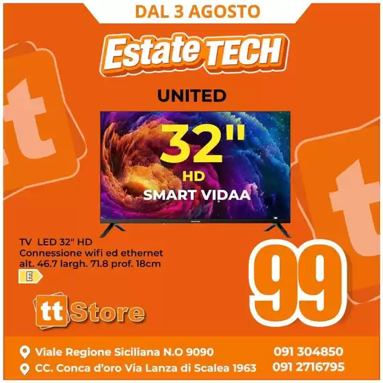 Volantino TT Store | Estate tech | 2026-08-04T00:00:00.000Z - 2026-08-09T00:00:00.000Z