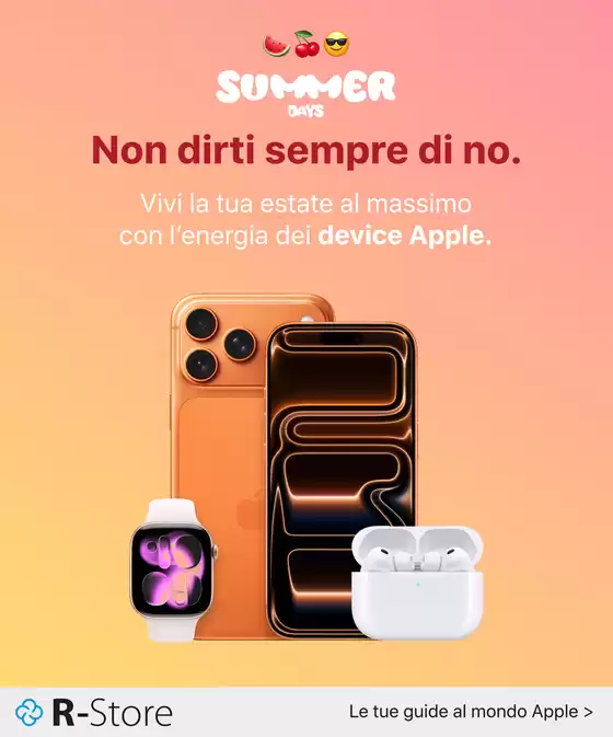 Volantino R-store a Polverigi | Non dirti sempre di no. | 2026-08-23T00:00:00.000Z - 2026-09-05T00:00:00.000Z